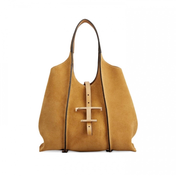 ◆당일◆26SS 타임리스 스웨이드 미니 쇼퍼&크로스백 브라운 XBWTSBA9100 P3A S403