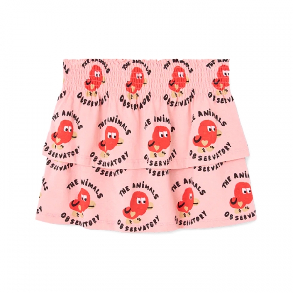 ◆키즈◆키즈 키위 프린팅 스커트 소프트핑크 S26027 045FC