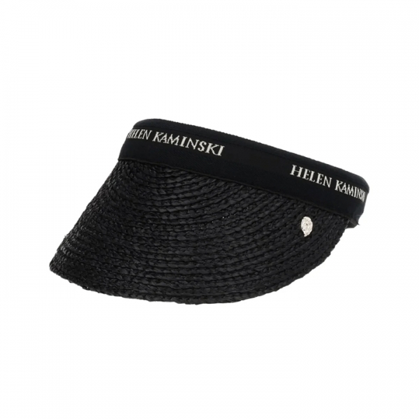 ◆당일◆26SS 비앙카8 라피아 바이저햇 차콜/블랙 HAT52204 BIANCA 8 CHARCOAL BLACK