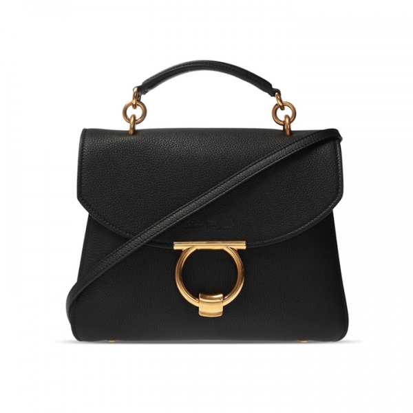 ◆당일◆26SS 골드 간치니 마고 탑핸들 숄더백 블랙 21-H493 0720168