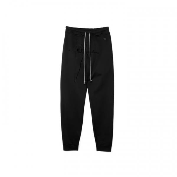 ◆15주년◆릭오웬스 X 챔피온 로고 자수 팬츠 블랙 CM21S0016 216782 09