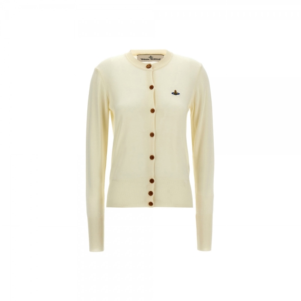 26SS ORB 자수 로고 베아 BEA 가디건 크림 1803002P Y003F A408