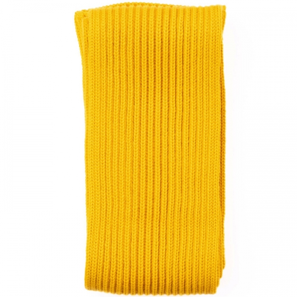 ◆당일◆23FW 골지 울 숏 머플러 옐로우 SHORT SCARF YELLOW