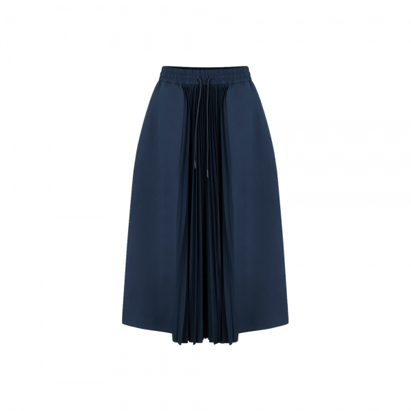 26SS 폴크 WKDFOLK 폴리 스커트 네이비 2615771011 002