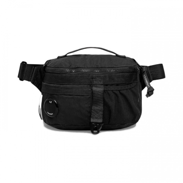 ◆당일◆26SS 렌즈 와펜 나일론 B 웨이스트백 블랙 20CMAC043A 005269G 999