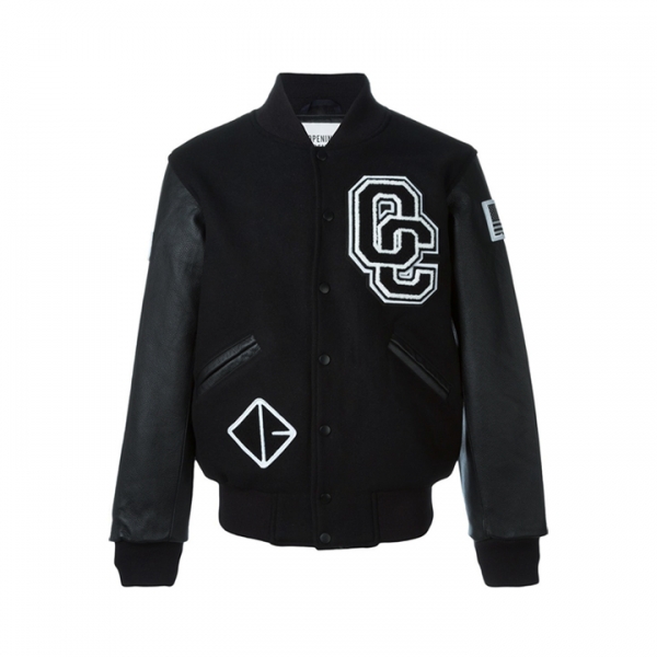 ◆15주년◆유니섹스 베이스볼 바시티자켓 블랙 PE000129101 001