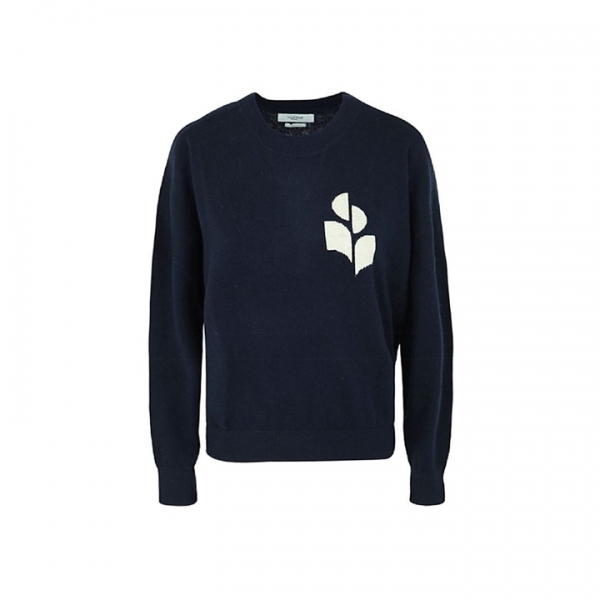 ◆당일◆26SS 마리산스 MARISANS 로고 니트 미드나잇 PU0053FA A1X05E 30MI