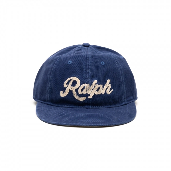 26SS 로고 자수 볼캡 네이비 710P04900 500