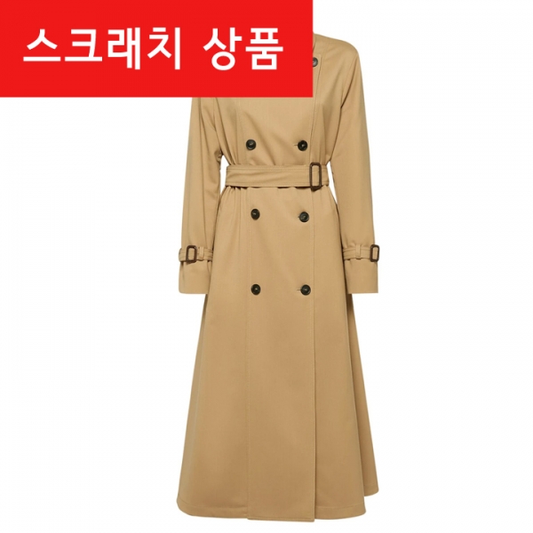◆스크래치◆FATUO 벨티드 트렌치코트 카멜 2425026021 002