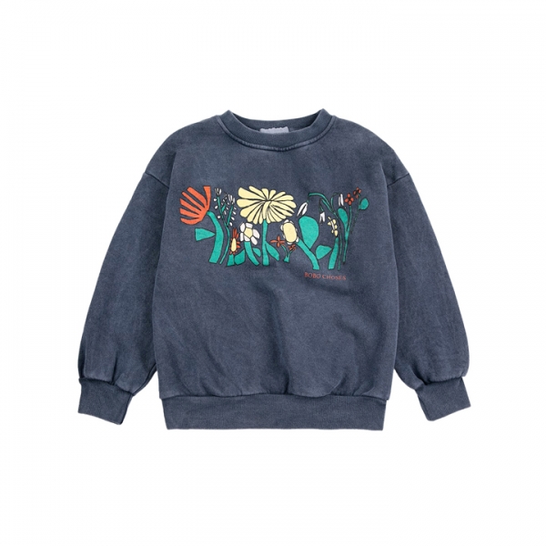 ◆키즈◆키즈 허벌리스트 맨투맨 네이비블루 B126AC042 411