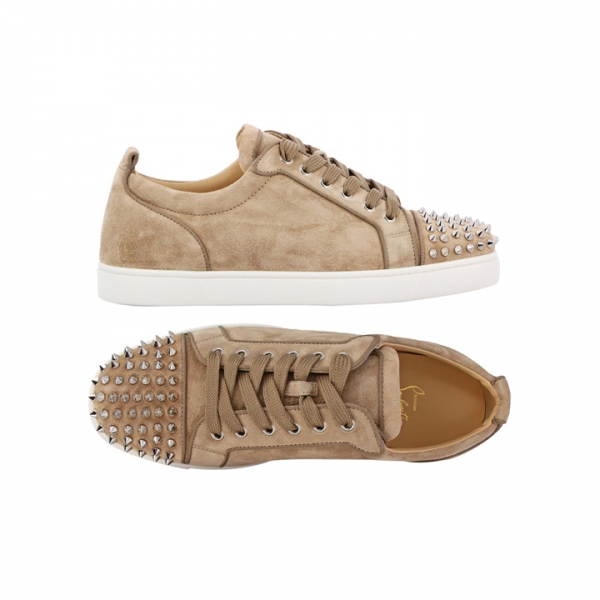 ◆15주년◆스파이크 실버 스터드 스웨이드 스니커즈 만돌라 3160934 F283