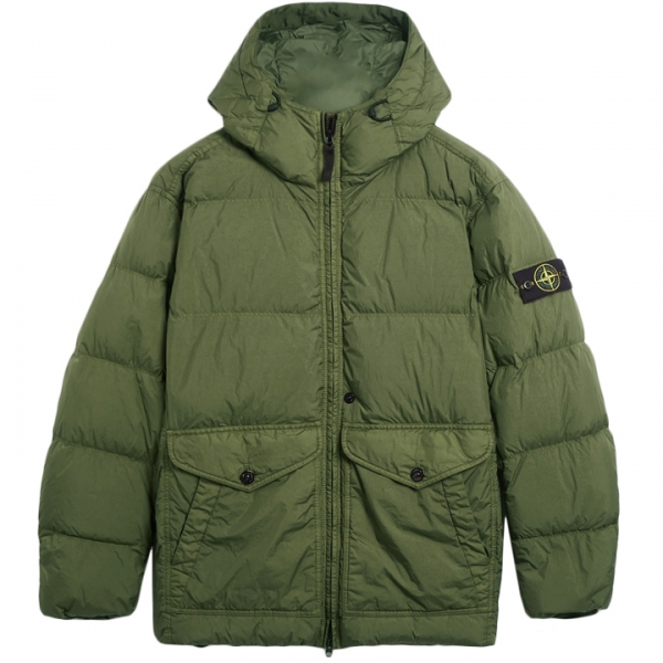 ◆당일◆24FW 와펜 가먼트다이드 크링클랩스 패딩자켓 카키 811540723 V0059