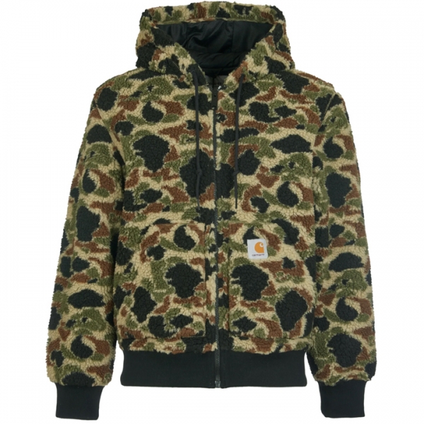 ◆당일◆24FW OG 액티브 라이너 카모 덕 자카드 플리스 자켓 그린 I032301 2GVXX