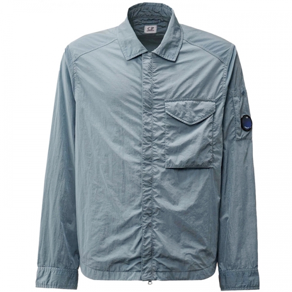◆당일◆25SS 렌즈 와펜 셔츠 자켓 딥블루 18CMOS095A 005904G 872