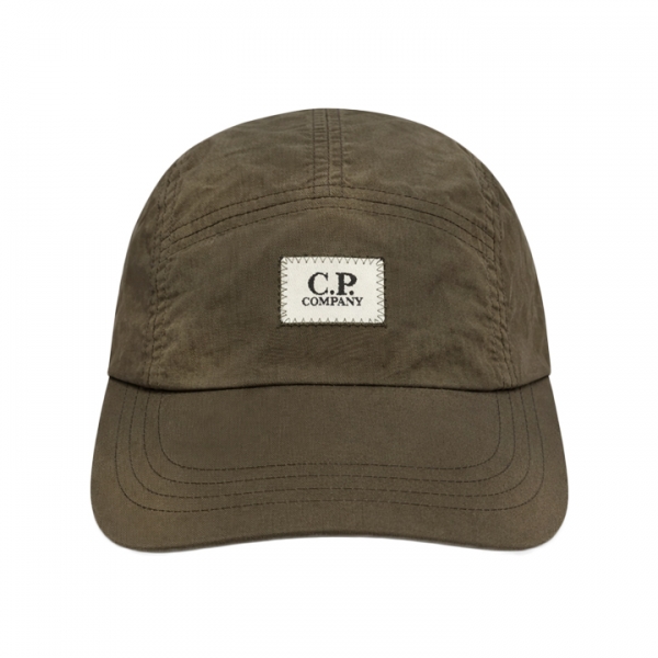 ◆키즈◆키즈 로고 라벨 나일론 캠프캡 카키 20CKAC112B 00L3C00 683