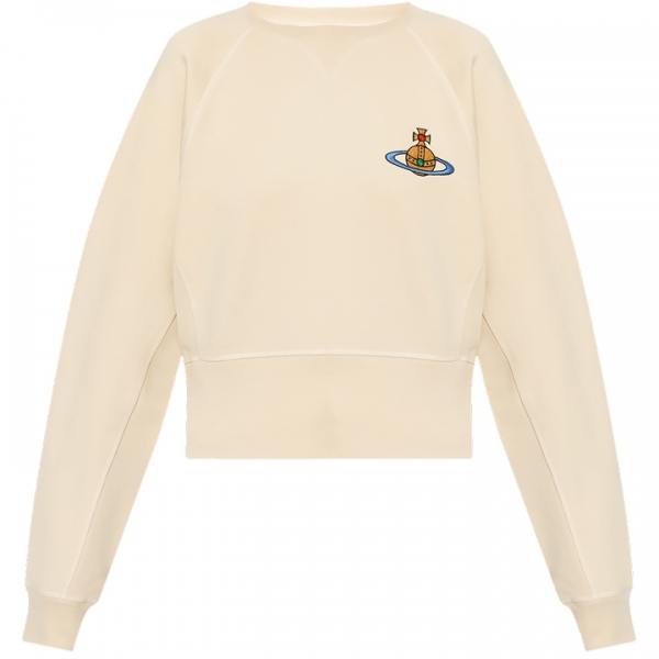 ◆당일◆23FW ORB 빅 로고 애슬레틱 맨투맨 베이지 1I010001 J0006 P402