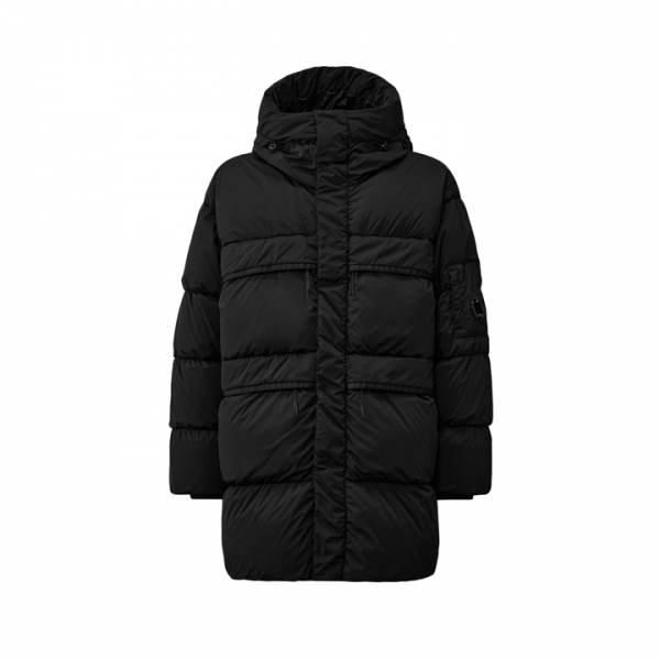 ◆당일◆25FW NYCRA-R 렌즈 와펜 패딩자켓 블랙 19CMOW240A 005864G 999