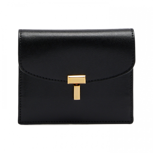 ◆당일◆26SS 티락 레더 카드 지갑 블랙 251-WAM0042-LE0025-001