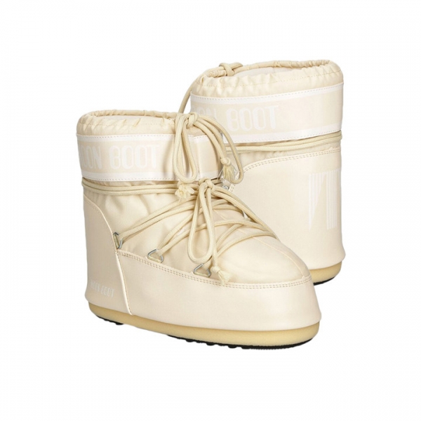 ◆당일◆25FW 아이콘 로우 나일론 부츠 크림 80D1409340 L002