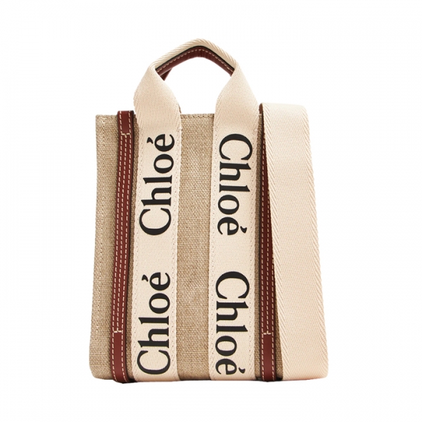 ◆당일◆25FW 우디 노스 사우스 미니 크로스&토트백 화이트브라운 CHC24AP243I26 90U