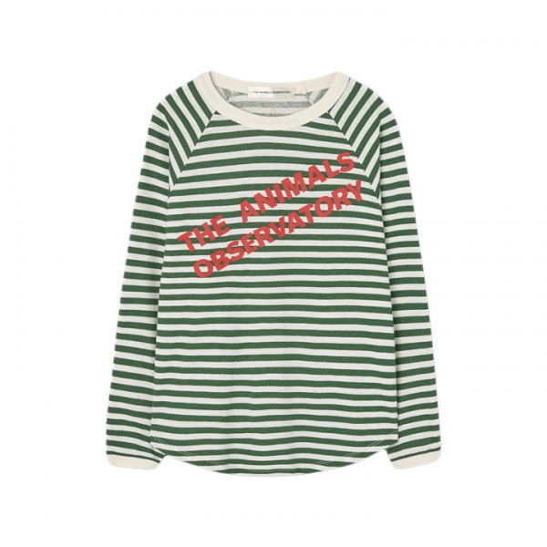 ◆키즈◆키즈 앤티터 롱슬리브 스트라이프 티셔츠 다크가든 S26010 043EV