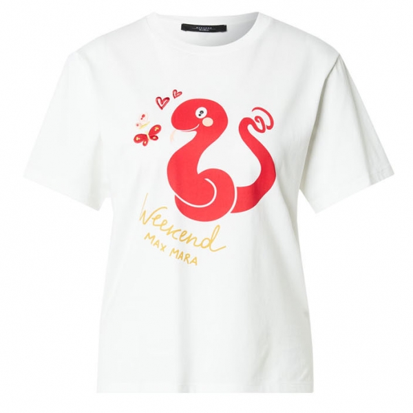 ◆당일◆25SS 카비나 CABINA 그래픽 로고 티셔츠 화이트 2515971041 007
