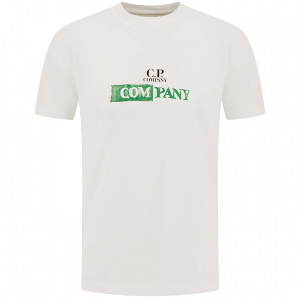◆당일◆25SS 프린트 로고 티셔츠 화이트 18CMTS307A 005431G 103