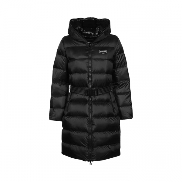 ◆당일◆25FW 츄 CHOO 벨티드 롱 패딩자켓 블랙 VDDJ03426K0001 BKS