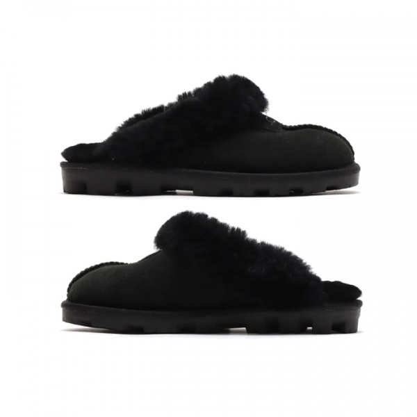 ◆당일◆25FW 코케트 퍼 뮬 슬리퍼 블랙 5125 BLK