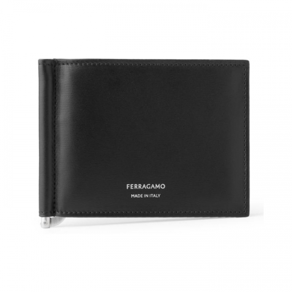 ◆당일◆26SS 실버 음각 로고 머니클립 블랙 66-1327 0770092