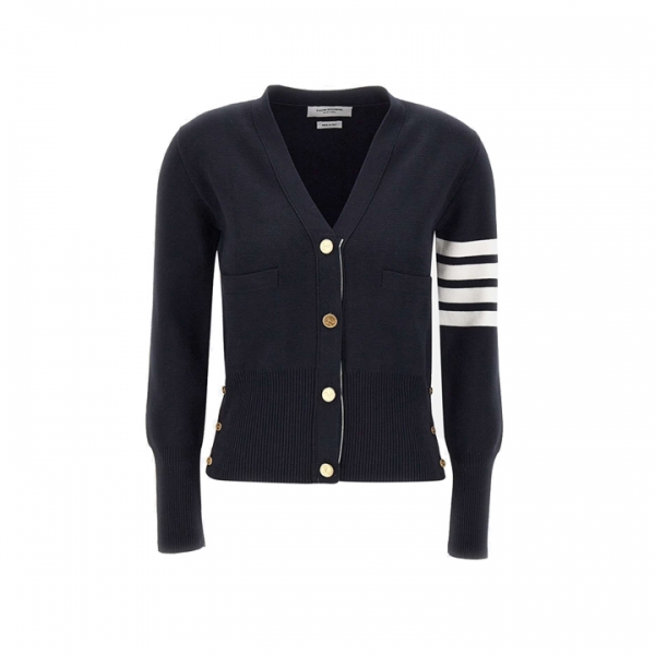 ◆당일◆26SS 4바 밀라노 클래식 브이넥 울 가디건 네이비 FKC207A 00014 415