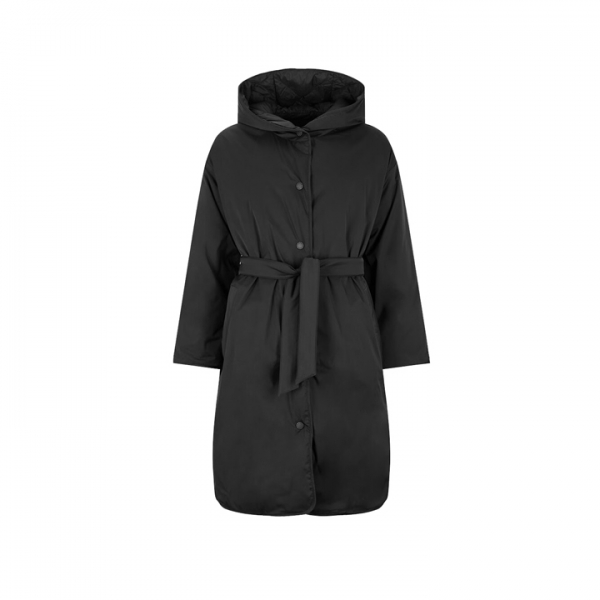 ◆당일◆25FW 반피 BANFY 리버시블 벨티드 패딩자켓 블랙 2525496042 004