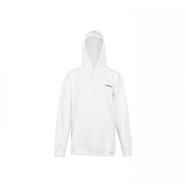 ◆15주년◆로고 프린팅 오버핏 후드티 화이트 UAH21TR535 WHITE