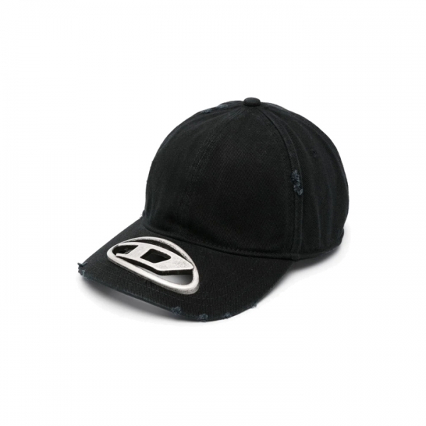 ◆당일◆26SS C-BEAST-A1 컷 아웃 로고 베이스볼캡 블랙 A12709 0PFAA 9XX