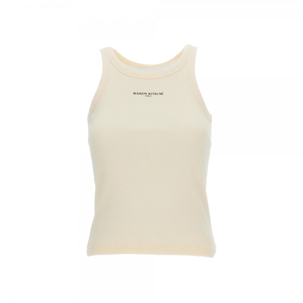 26SS 레터링 로고 탱크탑 노블베이지 QW00600KA0033 0063