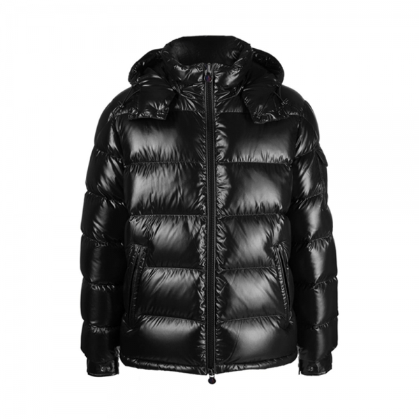 ◆당일◆25FW 마야 MAYA 로고패치 패딩 자켓 블랙 1A536 00 68950 999
