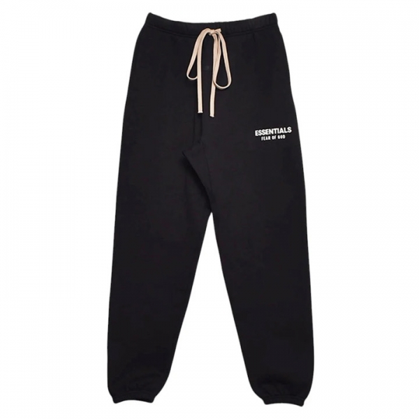◆당일◆24FW 에센셜 로고 기모 조거팬츠 블랙 130HO242020F BLACK