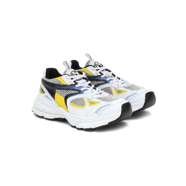 ◆15주년◆마라톤 러너 스니커즈 화이트/옐로우/블루 93027