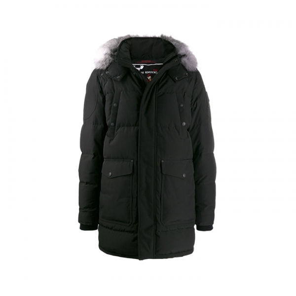 ◆14주년◆빅릿지 BIG RIDGE 폭스퍼 패딩자켓 블랙 M39MP210 310