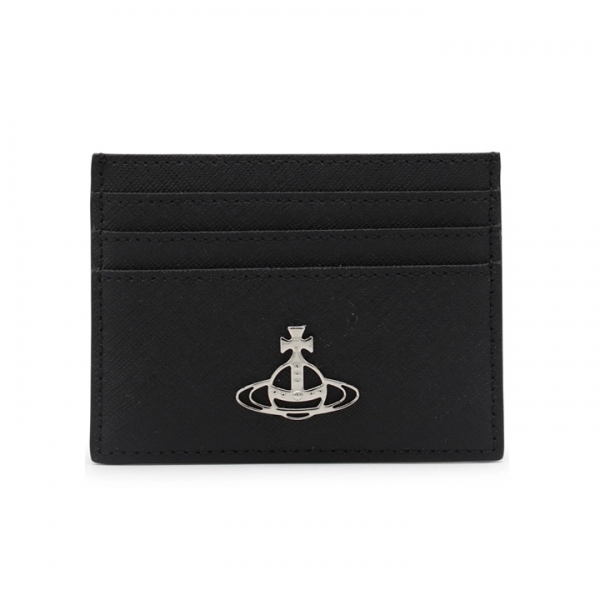 ◆당일◆26SS ORB 로고 플랫 카드지갑 블랙 54030006W L001N N401