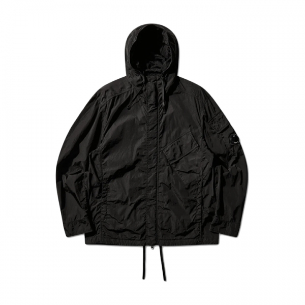 ◆당일◆26SS 렌즈 와펜 크롬 R 후드 오버셔츠 자켓 블랙 20CMOS058A 005904G 999