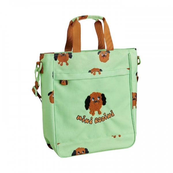 ◆키즈◆키즈 도그 프린팅 토트/크로스백 그린 26160106 75