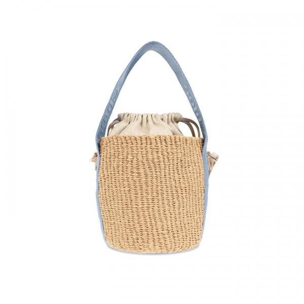 ◆당일◆26SS 우디 스몰 버킷&크로스백 워시드블루 CHC23AS381L18 4E2