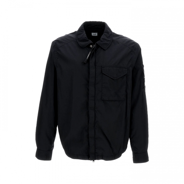 ◆당일◆26SS 렌즈 와펜 크롬 R 오버셔츠 자켓 블랙 RSCMOS710A 005904G 999