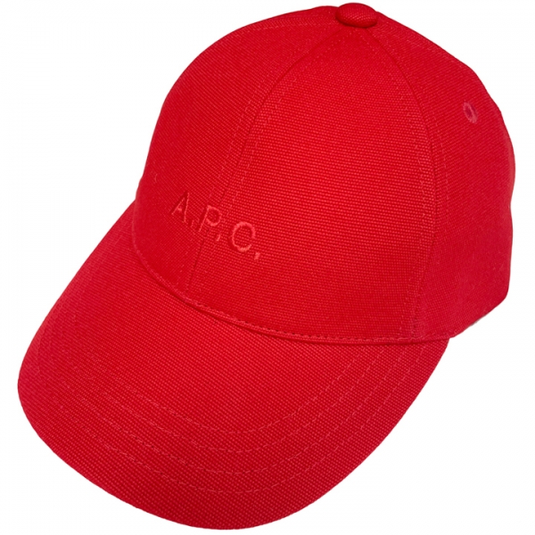 ◆당일◆25SS 로고 자수 찰리 캡모자 레드 COGYX M24069 GAA