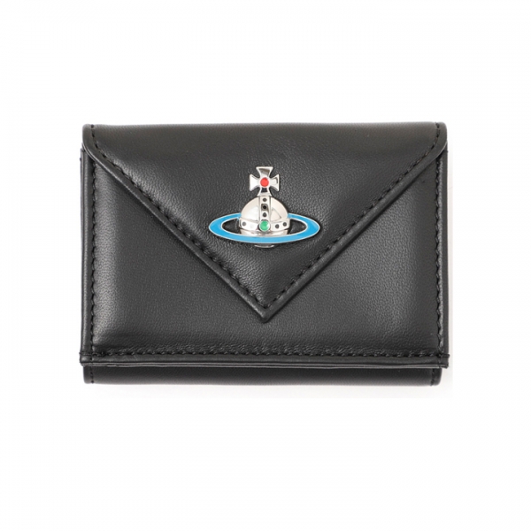 ◆당일◆25FW ORB 로고 엔벨로프 반지갑 블랙 5115002GW L001L N403