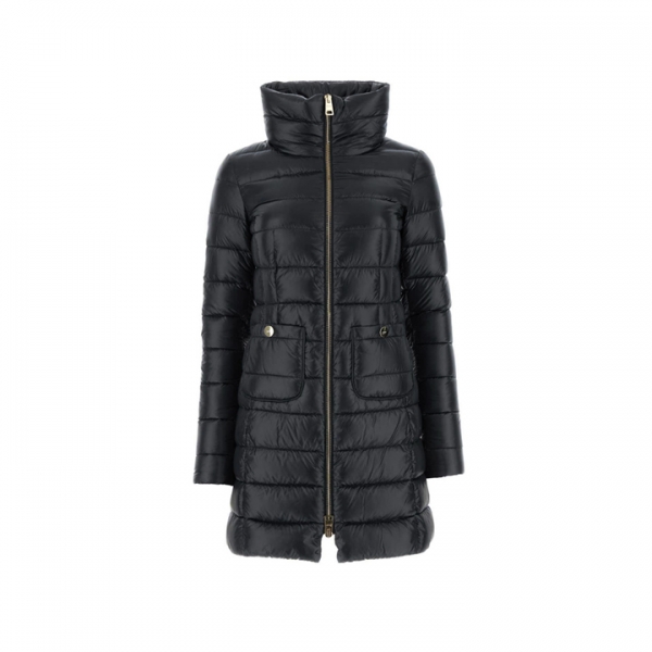 ◆당일◆25FW 마리아 MARIA 하이넥 라이트 패딩 블랙 PI0002DIC 12017 9300