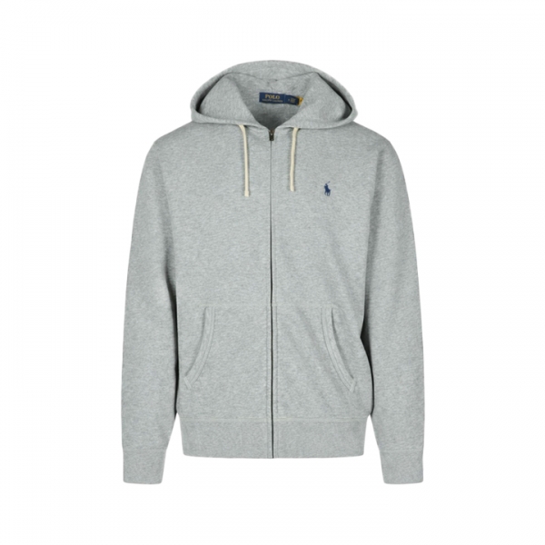 ◆당일◆26SS 포니 자수 로고 기모 후드집업 그레이 710813297 002