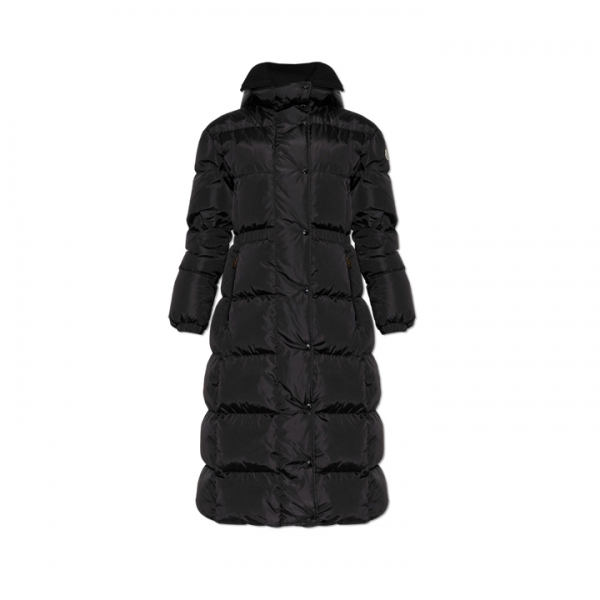 ◆당일◆25FW 샤메르 CHAMER 로고 패치 롱 패딩자켓 블랙 1C000 22 539ZD 999