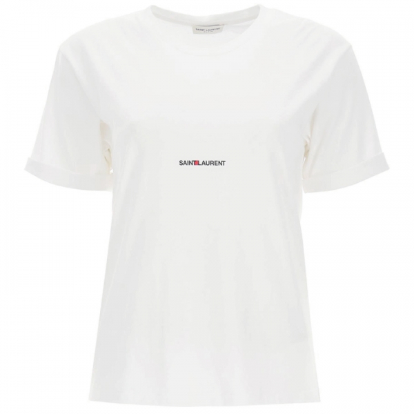 ◆당일◆25SS 로고 프린팅 티셔츠 화이트 460876 YB2DQ 9000